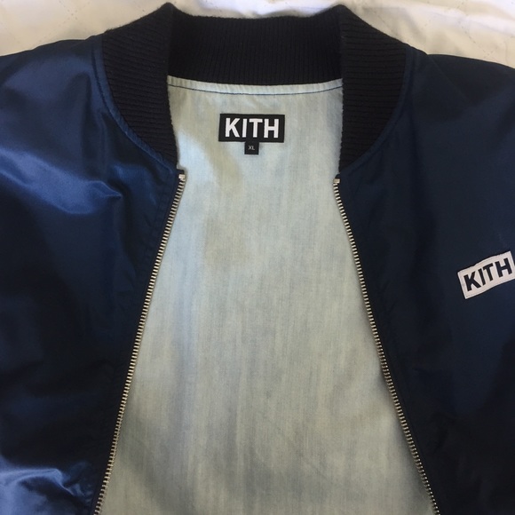 kith bomber jacket